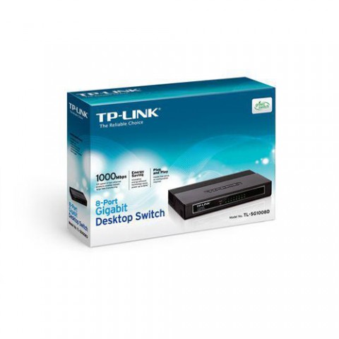 5-Portlu TP-LINK Gigabit Masaüstü Switch 1