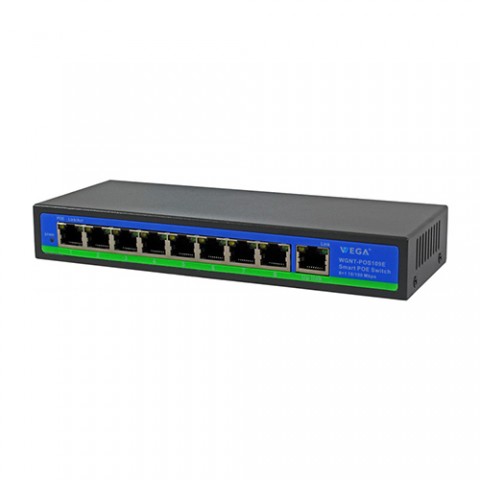 8+1 KANAL 120WATT POE SWITCH 1
