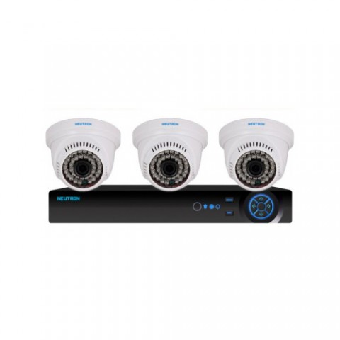 Neutron 3 AHD Dome Kameralı 720p Paket – P149 1