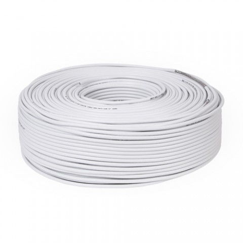 RG6 U6 Karışık Bakır 100 metre (Beyaz) 1